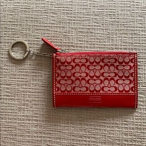 Coach signature mini skinny